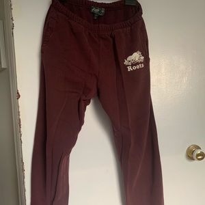 Roots sweat pants